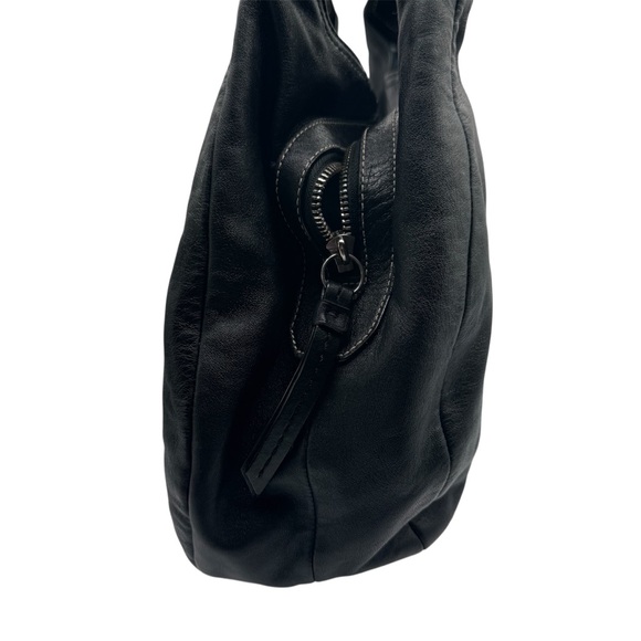 Coach Black Lynn Hobo Leather Shoulder Bag | Very Good Condition - Picture 5 of 15